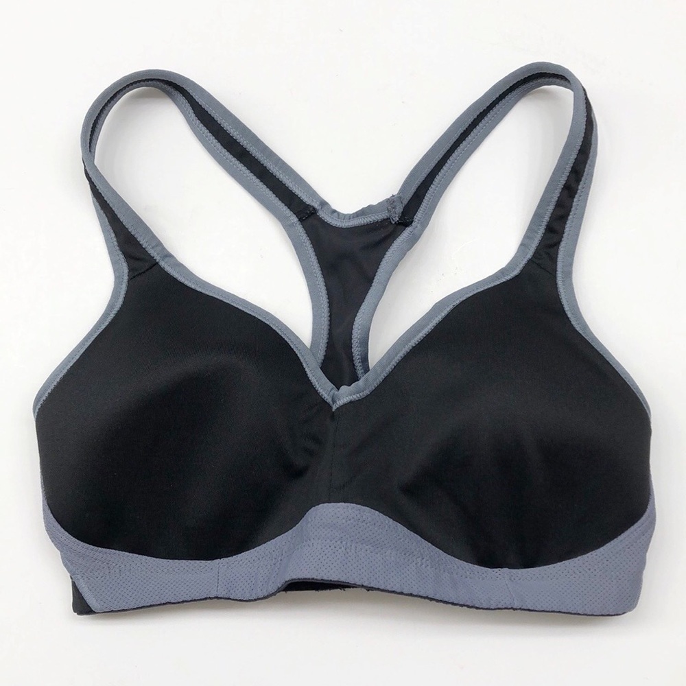 Champion black racerback sports bra